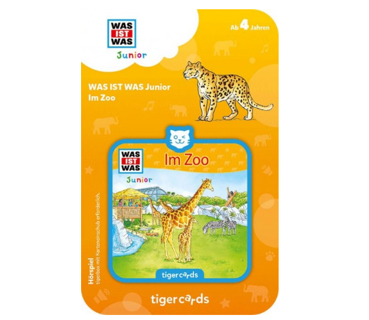 Tiger Media tigercard - WAS IST WAS Junior: Im Zoo