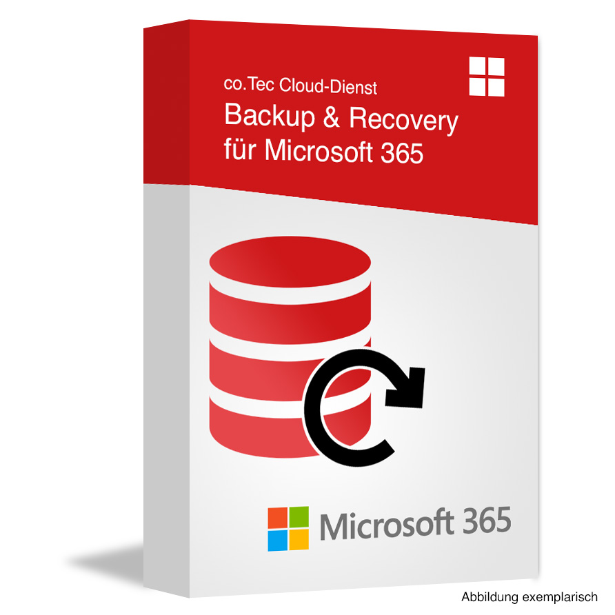 co.Tec Cloud-Dienst - Backup & Recovery für Microsoft 365