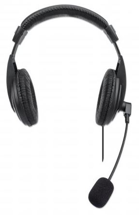 Manhattan Stereo USB-Headset Over-Ear