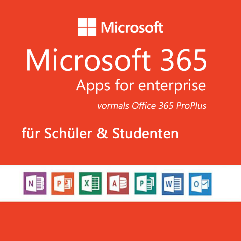 Microsoft 365 Apps for enterprise - für Schüler & Studenten