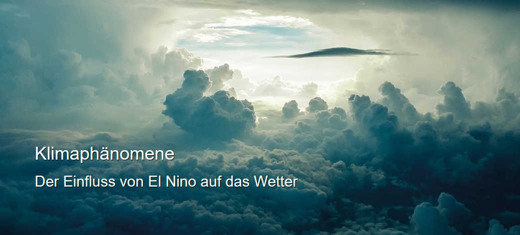 MedienLB Klimaphänomene - Der Einfluss von El Nino auf das Wetter