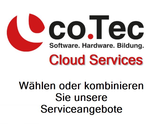 co.Tec Managed IT-Services - Einrichtungspauschale zu co.TecCloud-Dienst - Backup&Recovery