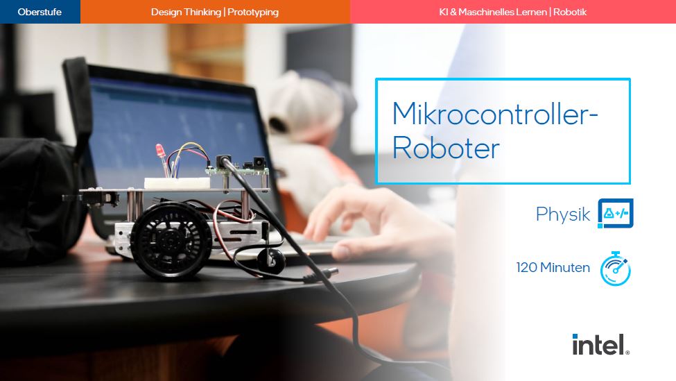 Intel SFI Erlebnispaket Mikrocontroller-Roboter