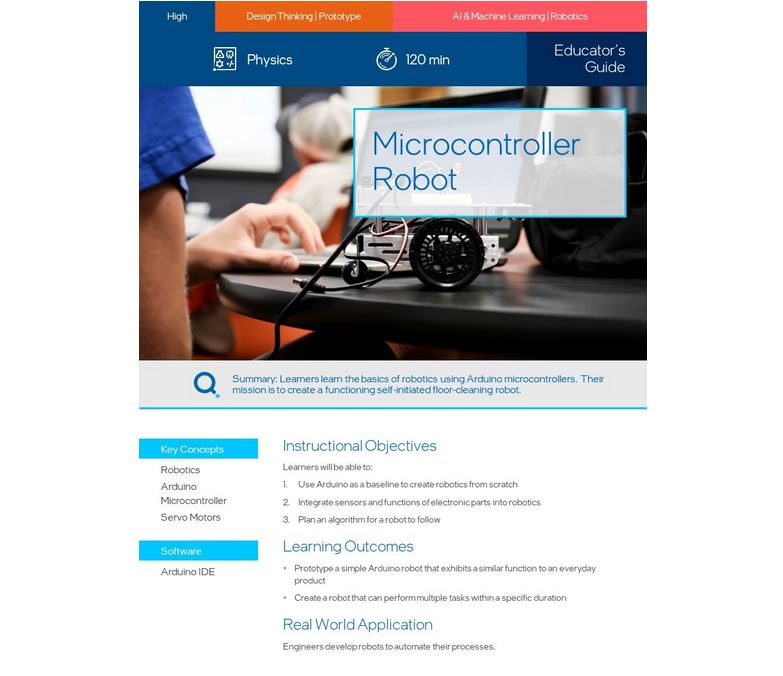 Intel SFI Erlebnispaket Mikrocontroller-Roboter