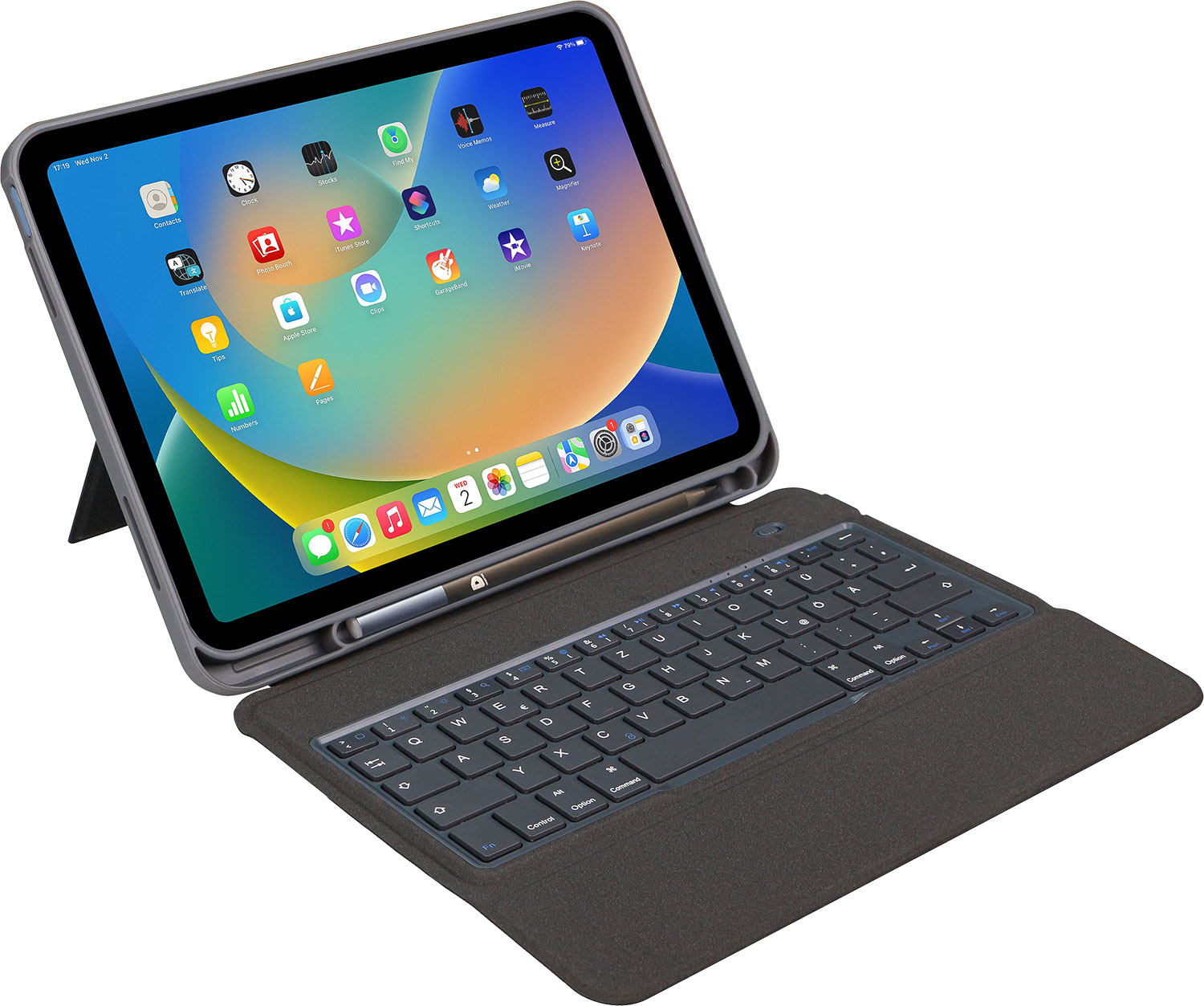 DEQSTER Slim Keyboard 2 - iPad 10.2 Zoll (9. Gen.)