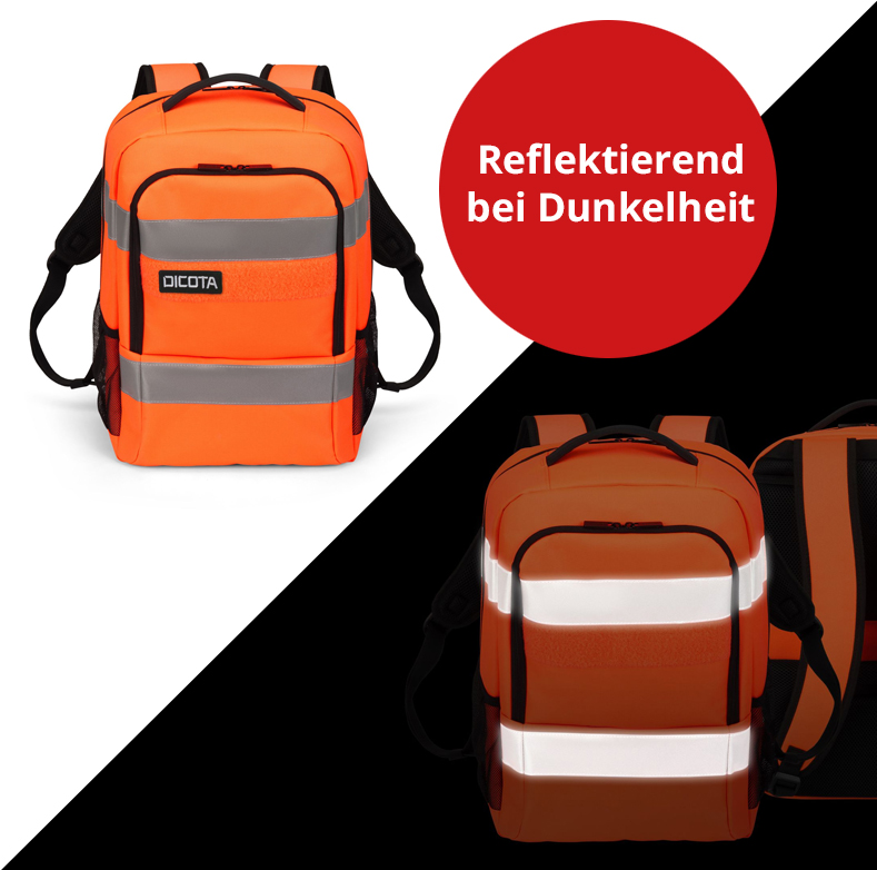 DICOTA Rucksack Hi-Vis Base