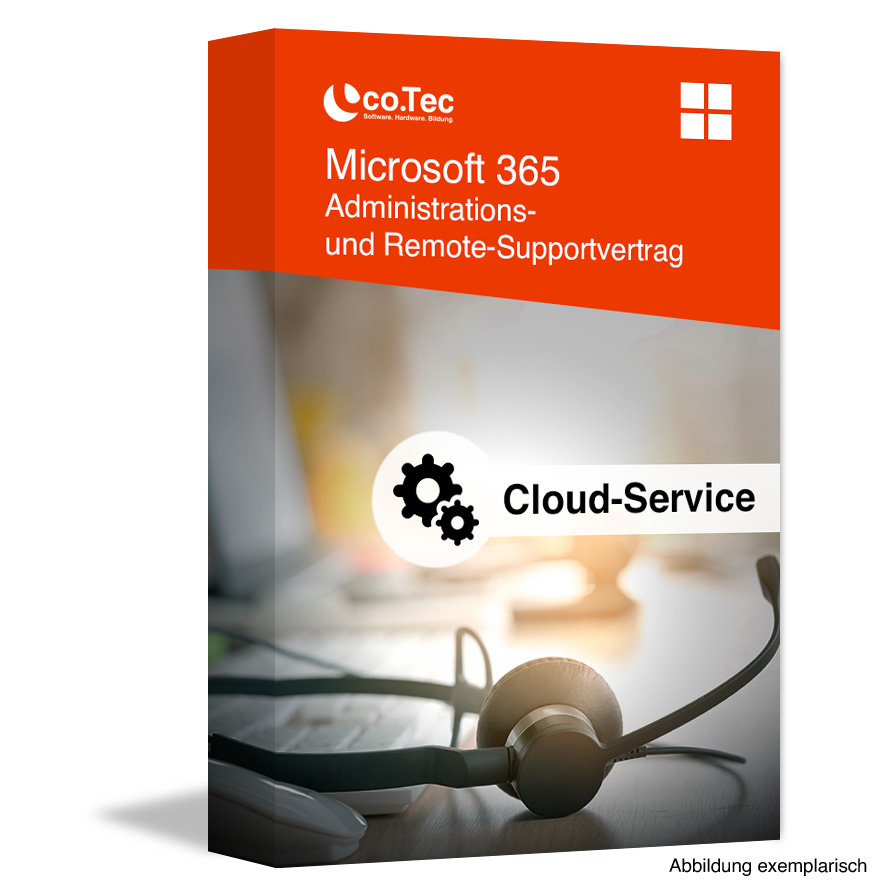 co.Tec Cloud-Services - Microsoft 365 Administrations- und Remote-Supportvertrag