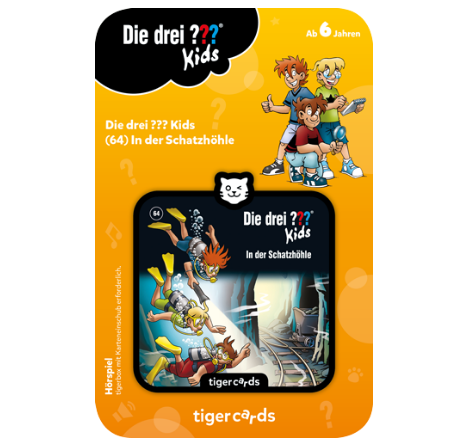 Tiger Media tigercard - Die drei ??? Kids - Folge 64: In derSchatzhöhle