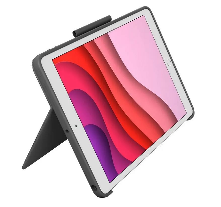 Logitech Combo Touch für iPad 10. Gen - Tastatur und Foliohülle