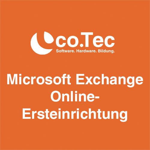 co.Tec Managed IT-Services - Microsoft Exchange Online Einrichtung