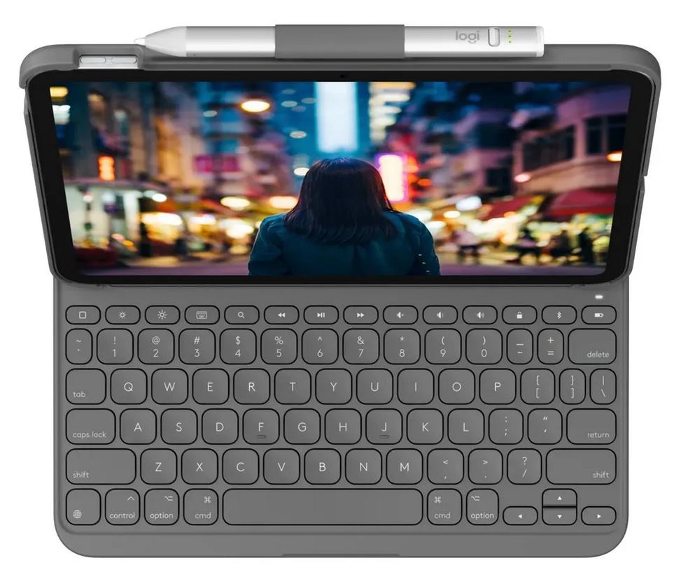 Logitech Bluetooth Slim Foliohülle und Tastatur
