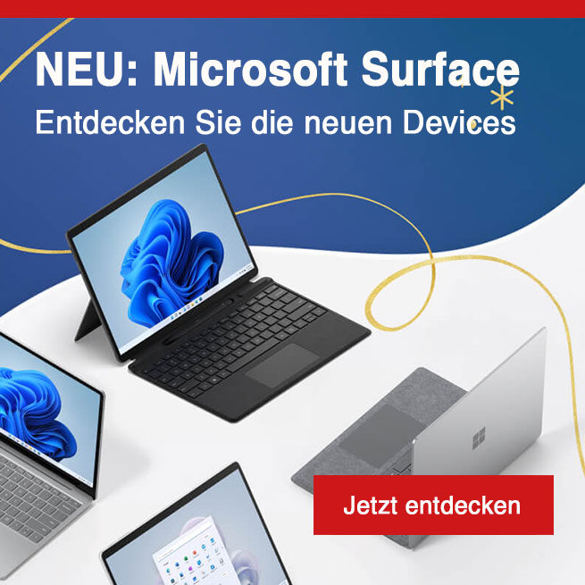 NEU: Microsoft Surface