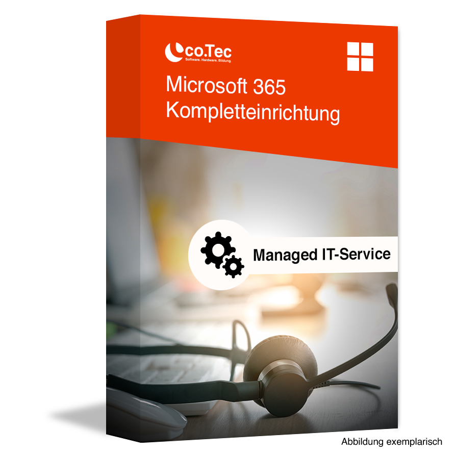 co.Tec Managed IT-Services - Microsoft 365 Kompletteinrichtung