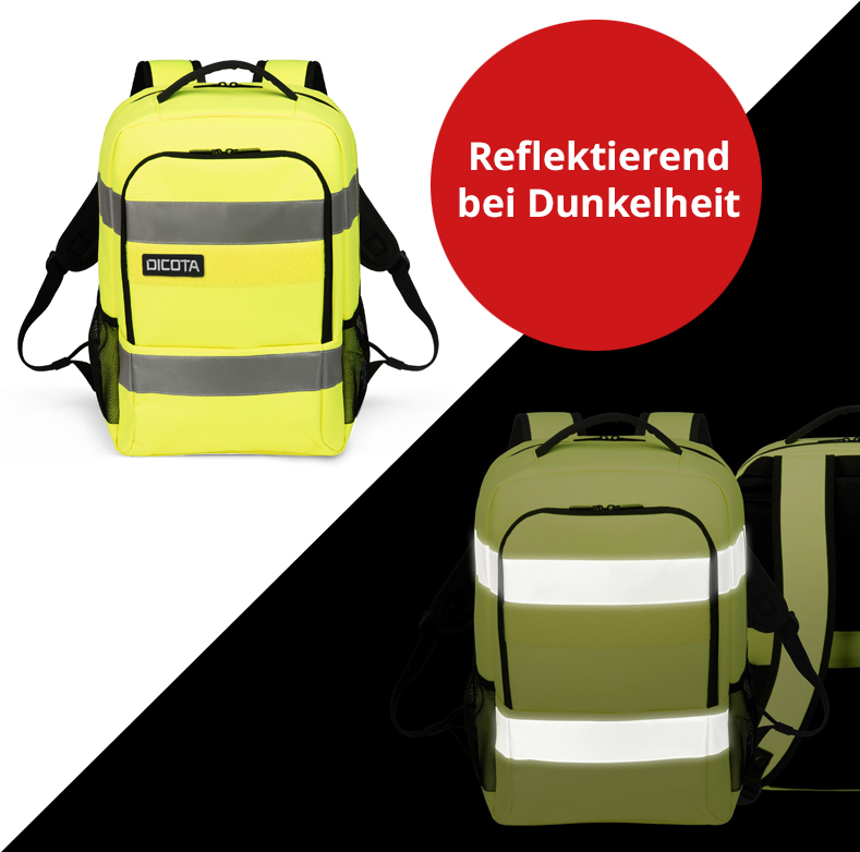 DICOTA Rucksack Hi-Vis Base