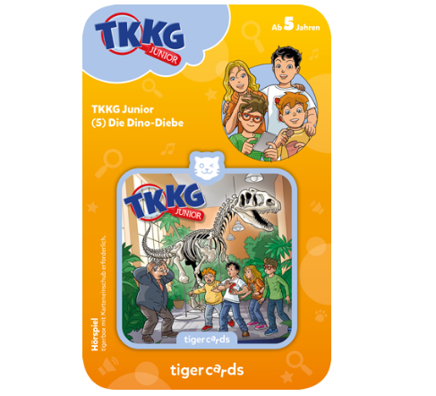 Tiger Media tigercard - TKKG Junior - Folge 5: Dino-Diebe