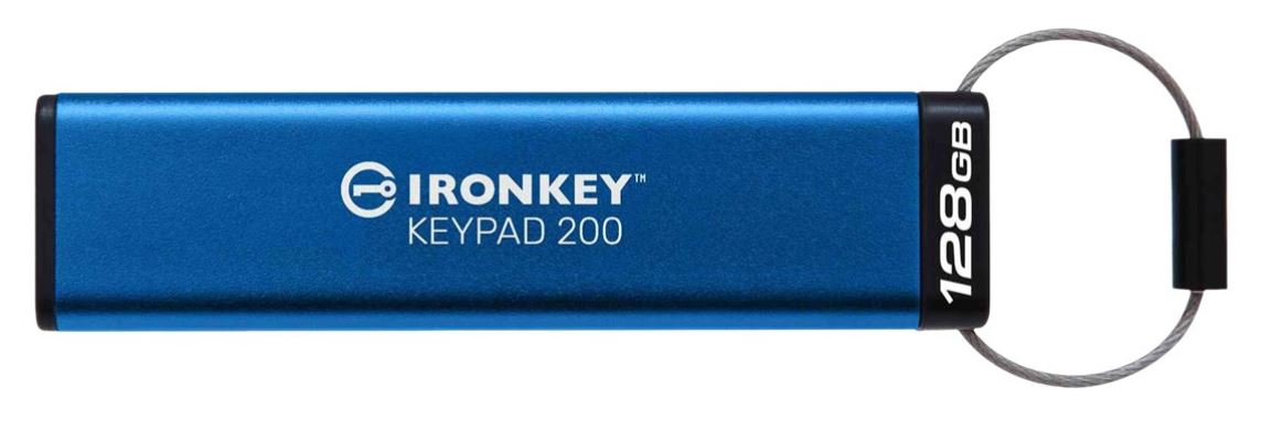 Kingston Iron Key Keypad 200 - USB-Flash-Laufwerk