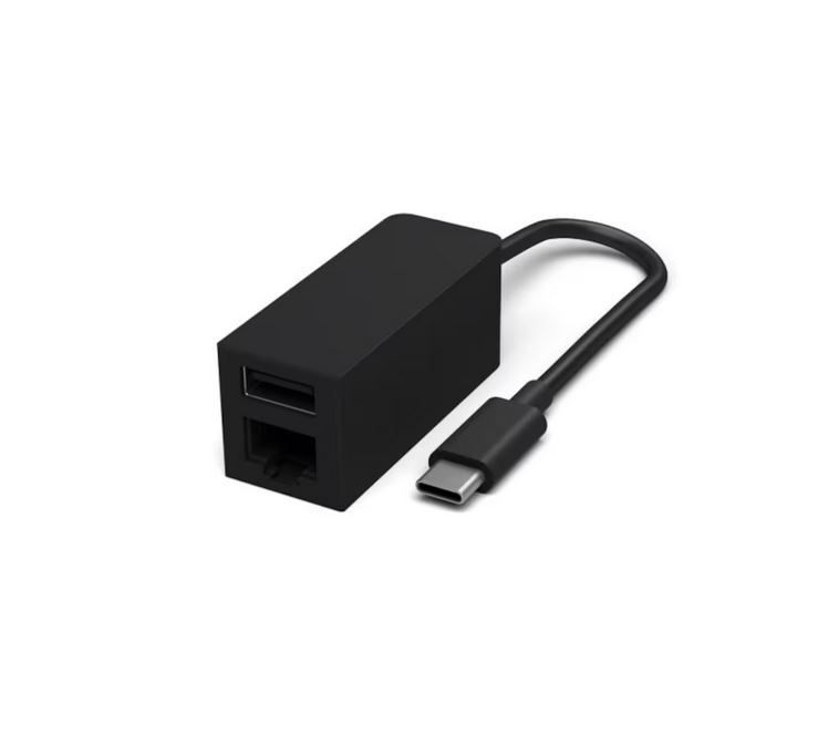 Microsoft Surface USB-C to Ethernet and USB Adapter