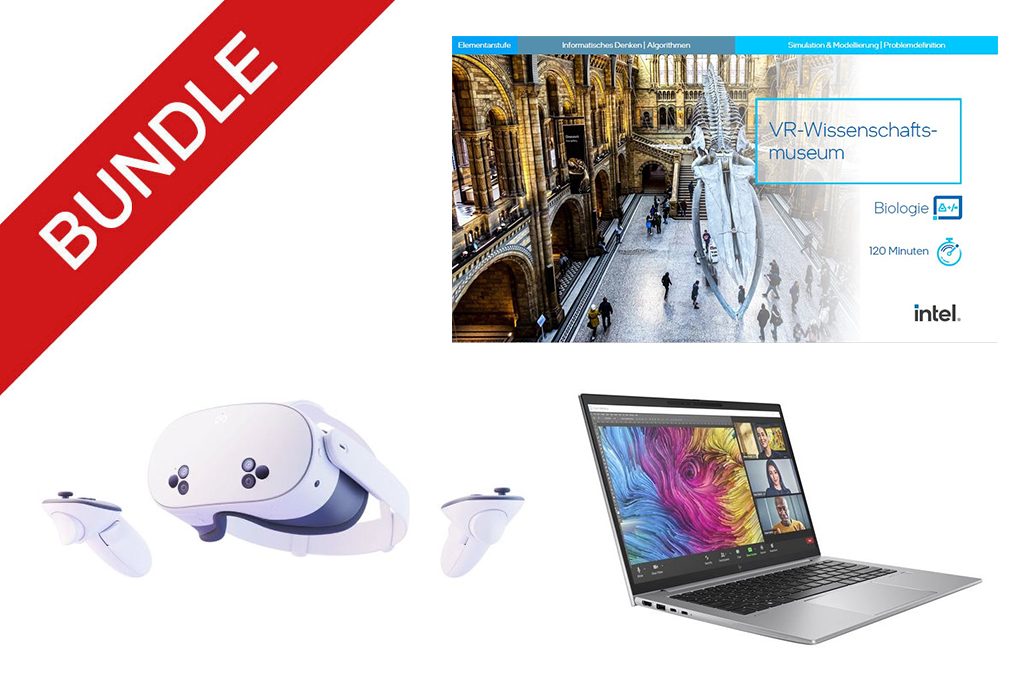 Intel SFI Erlebnispaket VR-Wissenschaftsmuseum inkl. HP ZBook Firefly 14 G11