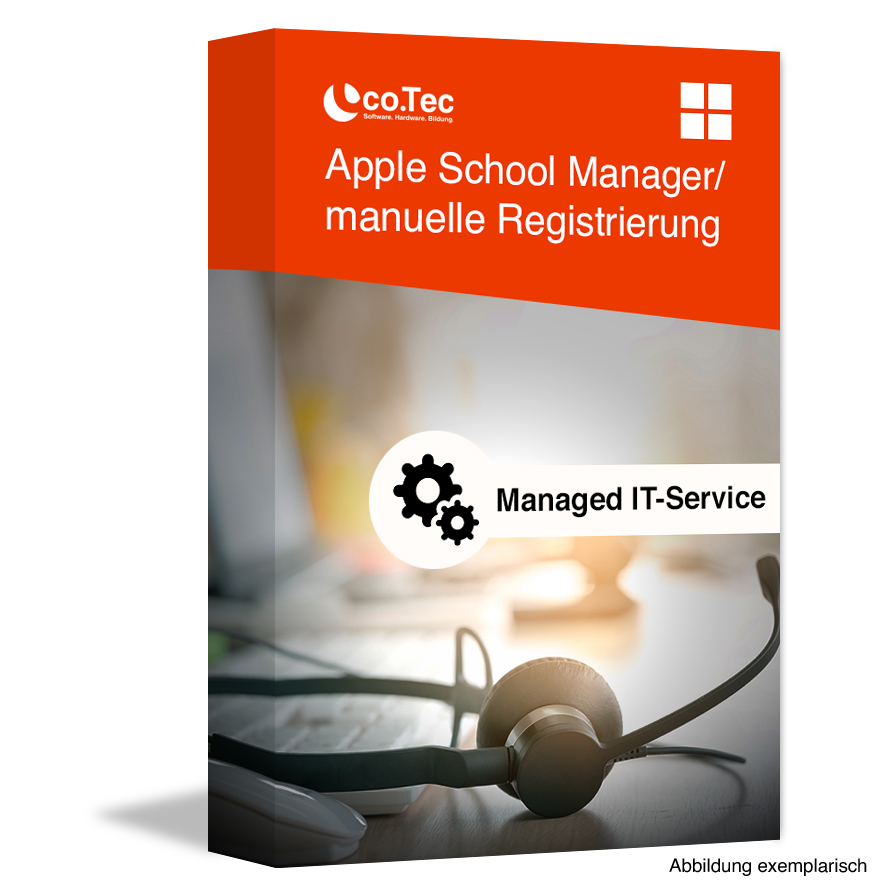 co.Tec Services - Apple School Manager/manuelle Registrierung