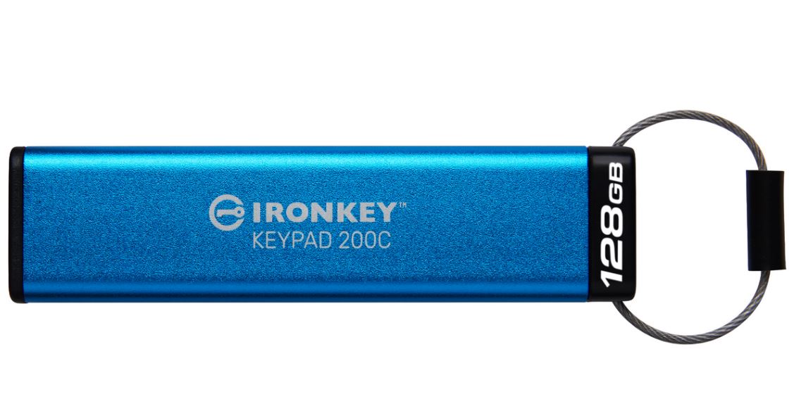 Kingston Iron Key Keypad 200 - USB-Flash-Laufwerk
