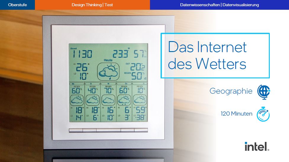 Intel SFI Erlebnispaket Das Internet des Wetters