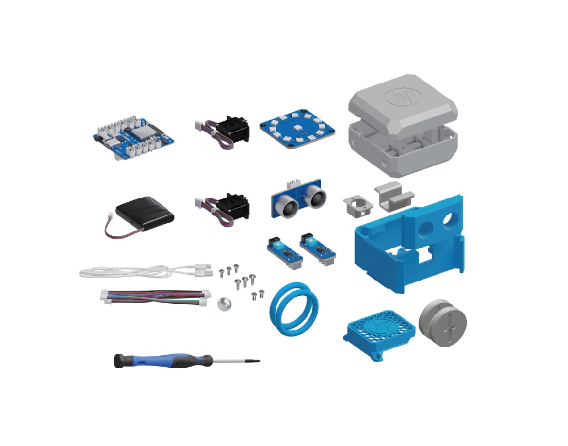 HP Otto Roboter - Starter-Kit Bau 3D