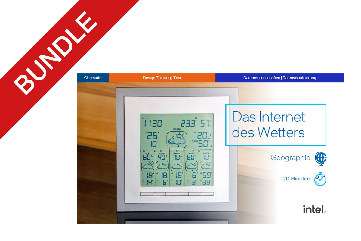 Intel SFI Erlebnispaket Das Internet des Wetters