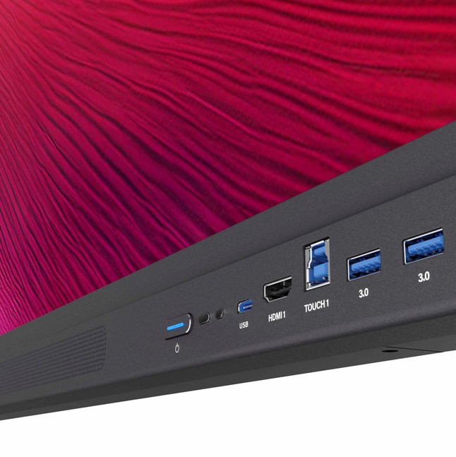 ADVANTouch vGAP 5 86 Zoll inkl. interaktivem Pylonen-Display-System mit Flügel u. Montage