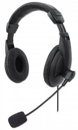 Manhattan Stereo USB-Headset Over-Ear