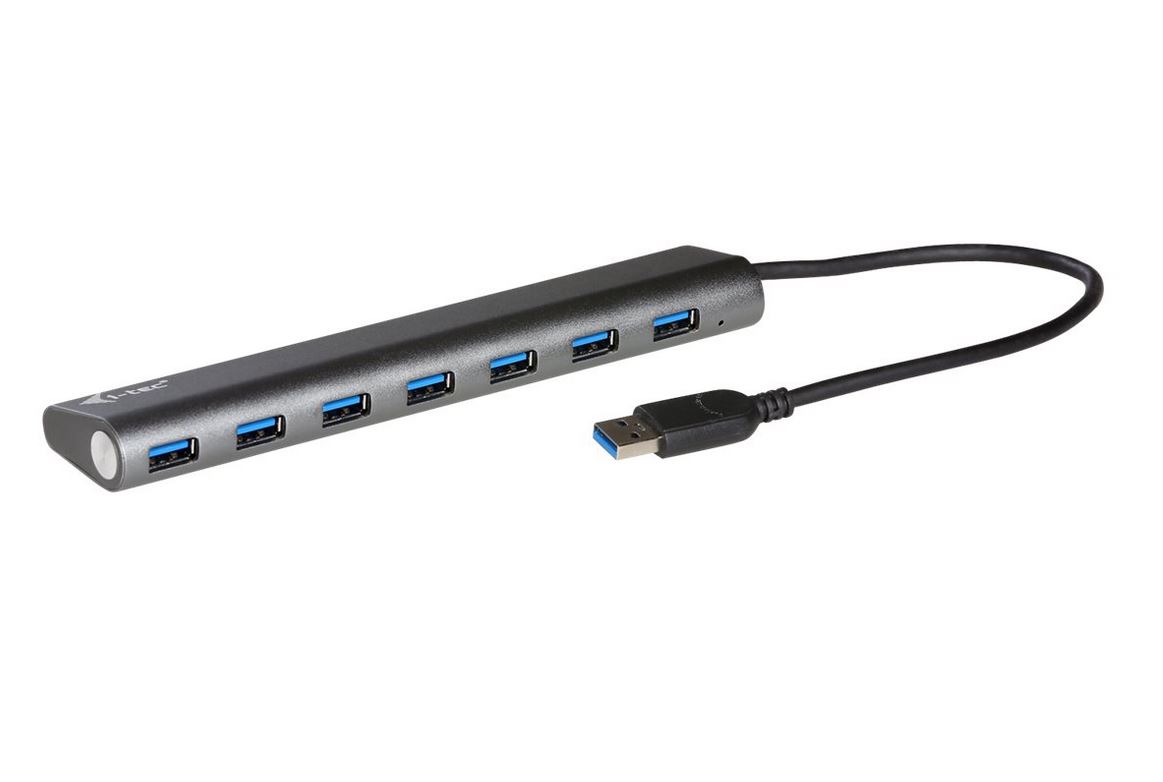 I-TEC USB 3.0 Metal Charging Hub mit externem Netzadapter