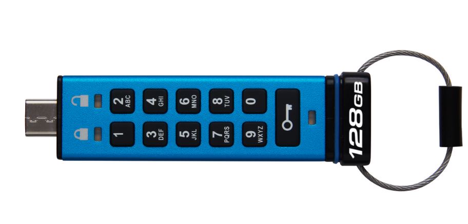 Kingston Iron Key Keypad 200 - USB-Flash-Laufwerk
