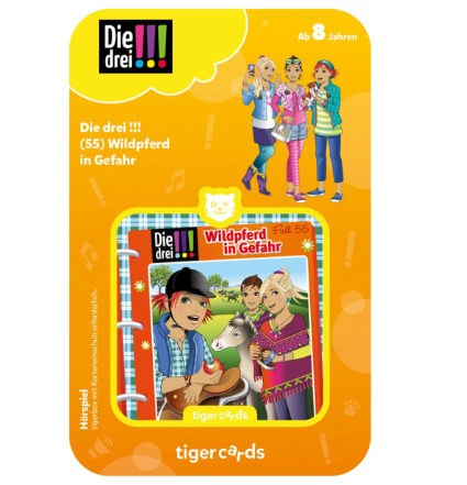 Tiger Media tigercard - Die drei !!! - Folge 55: Wildpferd in Gefahr