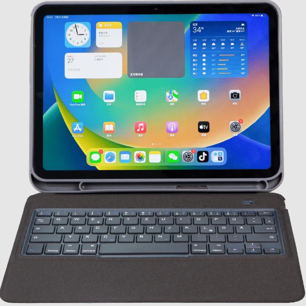 DEQSTER Slim Keyboard 2 - iPad 10.9 Zoll (10. Gen)