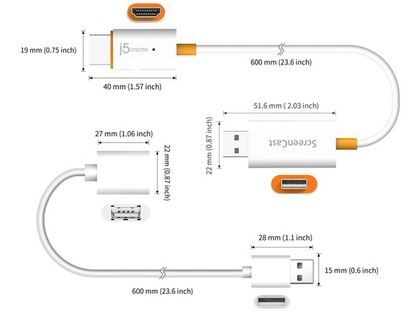 j5create Screencast Wireless Display Adapter