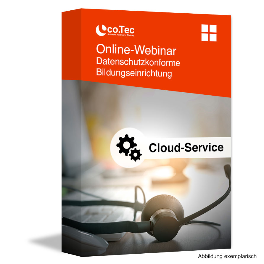 co.Tec Cloud-Services - Online-Webinar Datenschutz an Bildungseinrichtungen