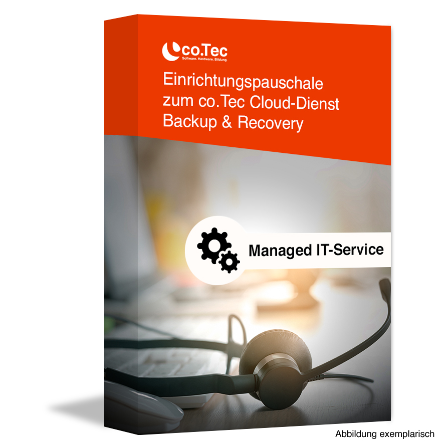 co.Tec Managed IT-Services - Einrichtungspauschale z.co.TecCloud-Dienst - Backup&Recovery