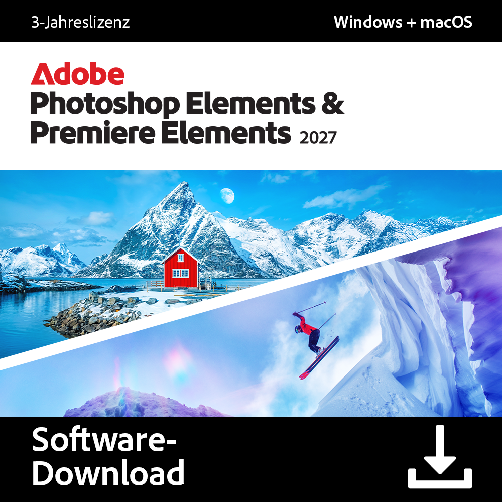 Adobe Photoshop Elements 2027 + Premiere Elements 2027