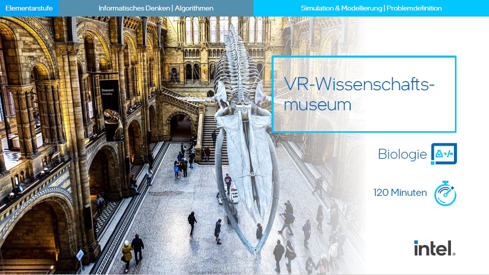 Intel SFI Erlebnispaket VR-Wissenschaftsmuseum