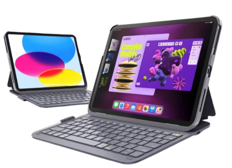 DEQSTER Slim PRO Keyboard 10.9 - iPad 10.9 Keyboardhülle