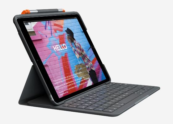 Logitech Slim Folio - Tastatur und Foliohülle