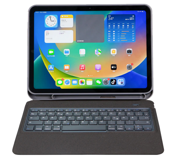 DEQSTER Slim Keyboards 2 - iPad Air 13 Zoll (M2 & M3)