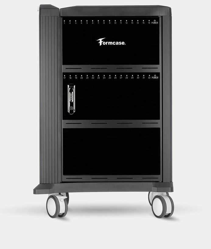 TransformerCart T32 Ladewagen + 32x USB-C on USB-C Ladekabel