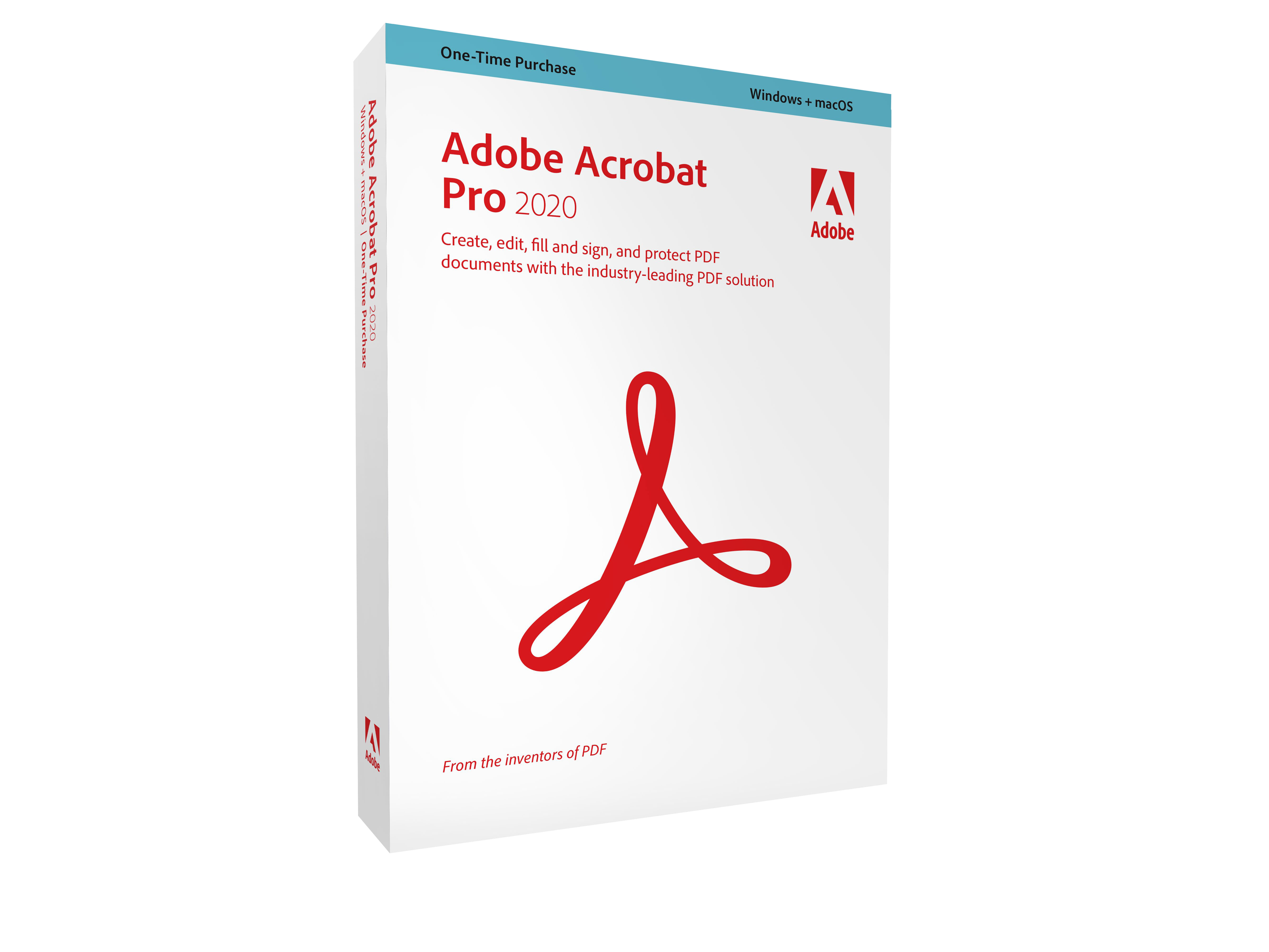 Adobe Acrobat PRO 2020