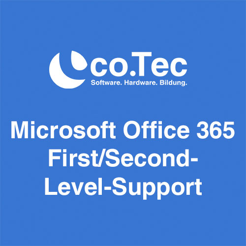 co.Tec Managed IT-Services - Microsoft 365 First/Second-Level-Support