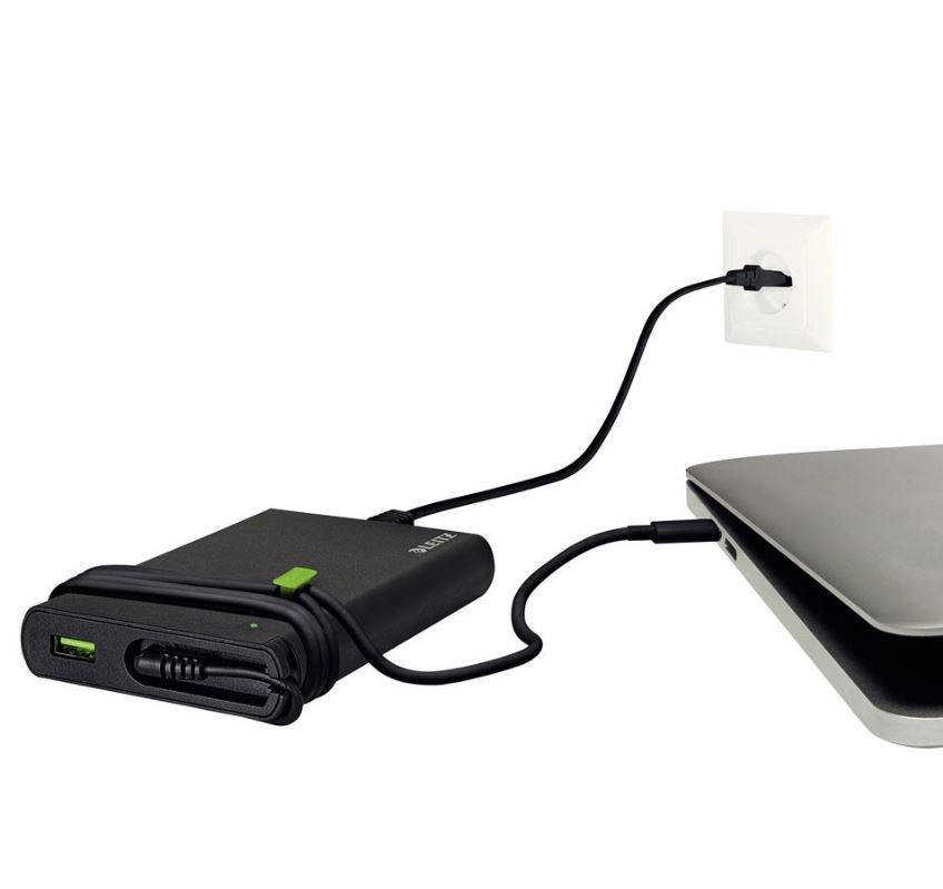 Leitz Complete universelles USB-C Netzteil Ladegerät für Laptop, 60W