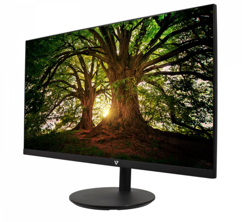 V7 23.8 Zoll Full HD höhenverstellbarer IPS LED Monitor