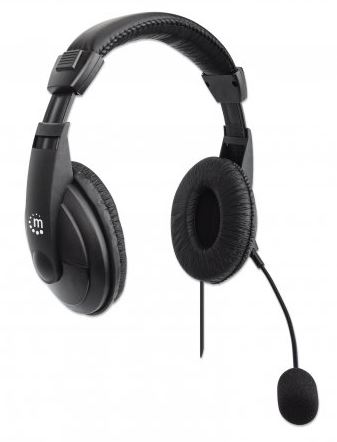 Manhattan Stereo USB-Headset Over-Ear